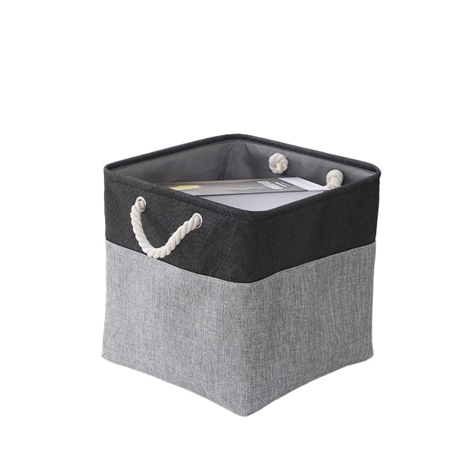 Folding Laundry Basket Household Storage Collapsible with Liner for Dorm and Family