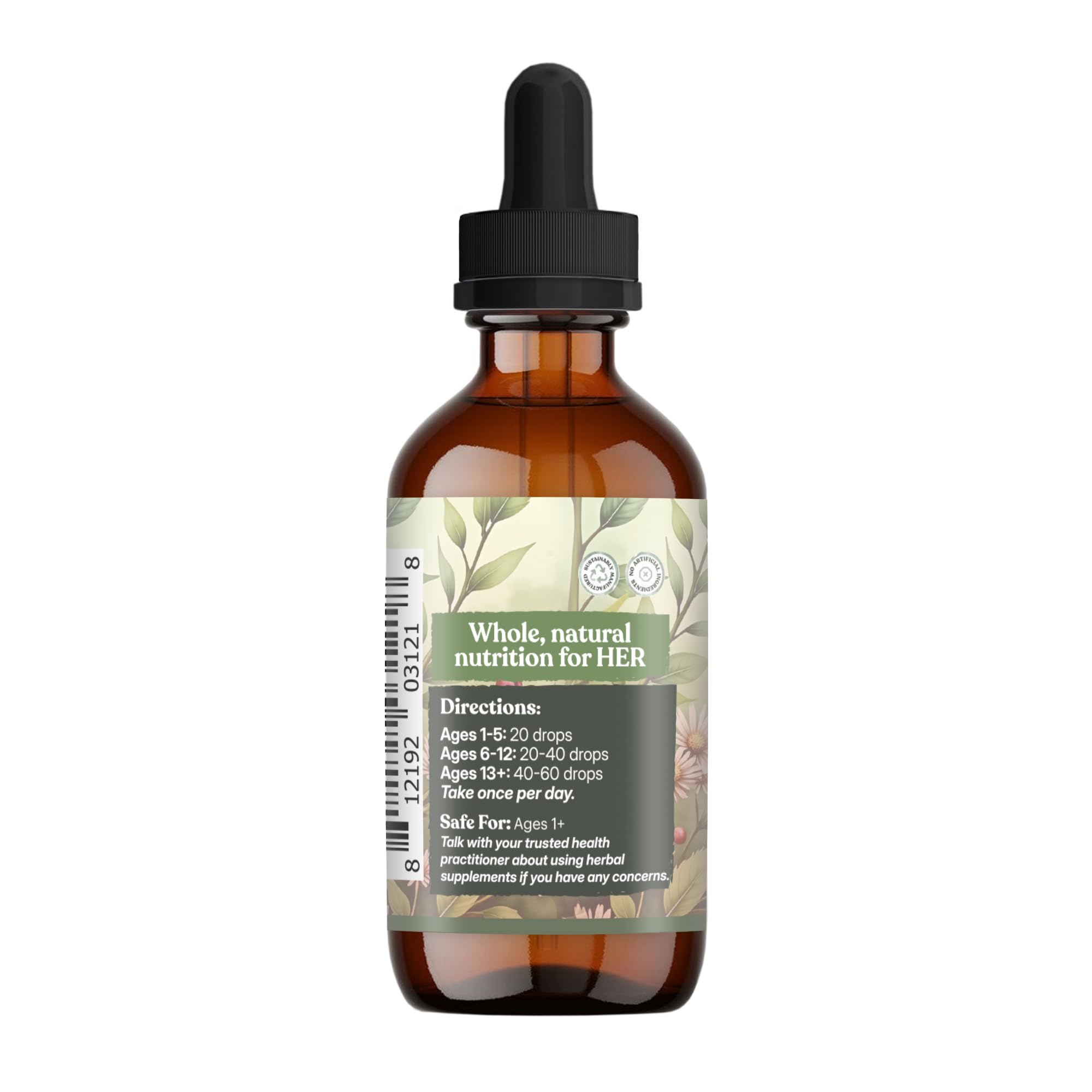 Amazon.com: Earthley Wellness Nourish Her Naturally, Liquid
