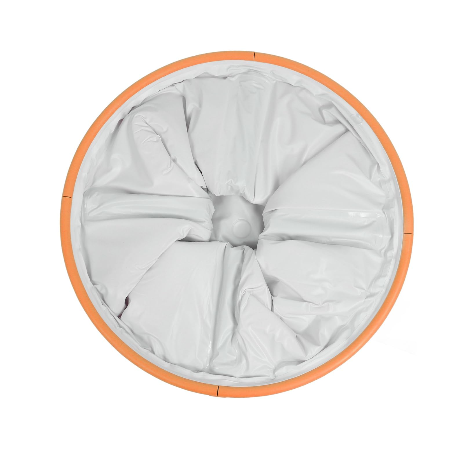 Przenośna Składana Wanna 70 Cm dla Dorosłych i Niemowląt - Wzmocnione PCV, Nie Wymaga Instalacji, Rodzina Wanna z Wannem - łatwe Czyszczenie i Przechowywanie, Zielony (ORANGE)