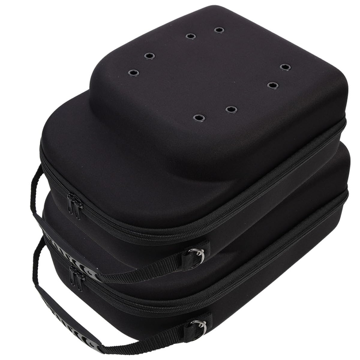 Organisateur pour casquettes de baseball en EVA noir | Lot de 2 étuis de voyage
