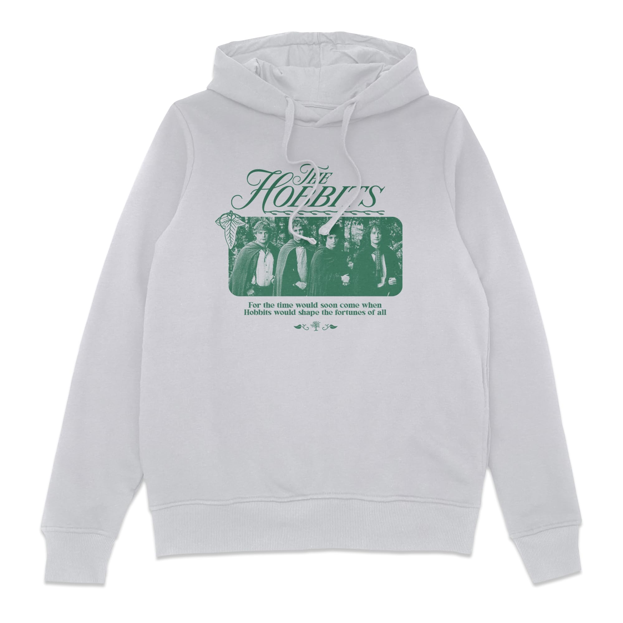 Zavvi Unisex Grey Lord Of The Rings The Hobbits Hoodie - M