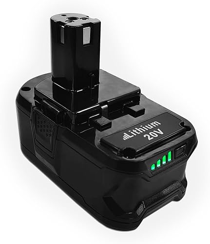 Batería de repuesto de 20 V 7.0 Ah para batería de iones de litio Ryobi P102 P103 P105 P107 P108 P109 P190 P122 Baterías recargables rápidas con