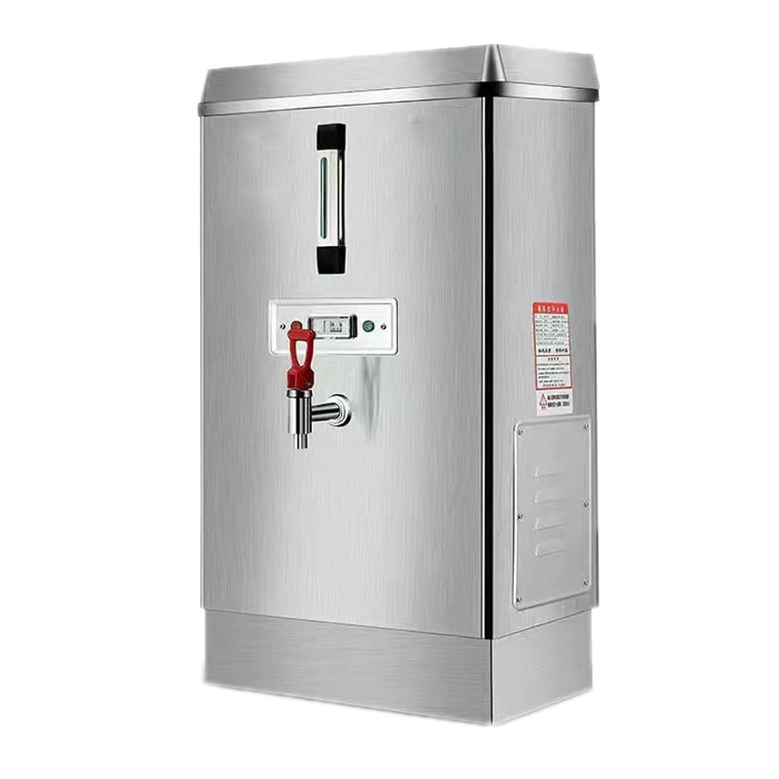 Wasserkocherspender, 40 l/h, große Kapazität, Edelstahl, automatische Warmhaltevorrichtung für Kaffee, Milch, Tee, Suppe, Instant-Nudeln, Müsli