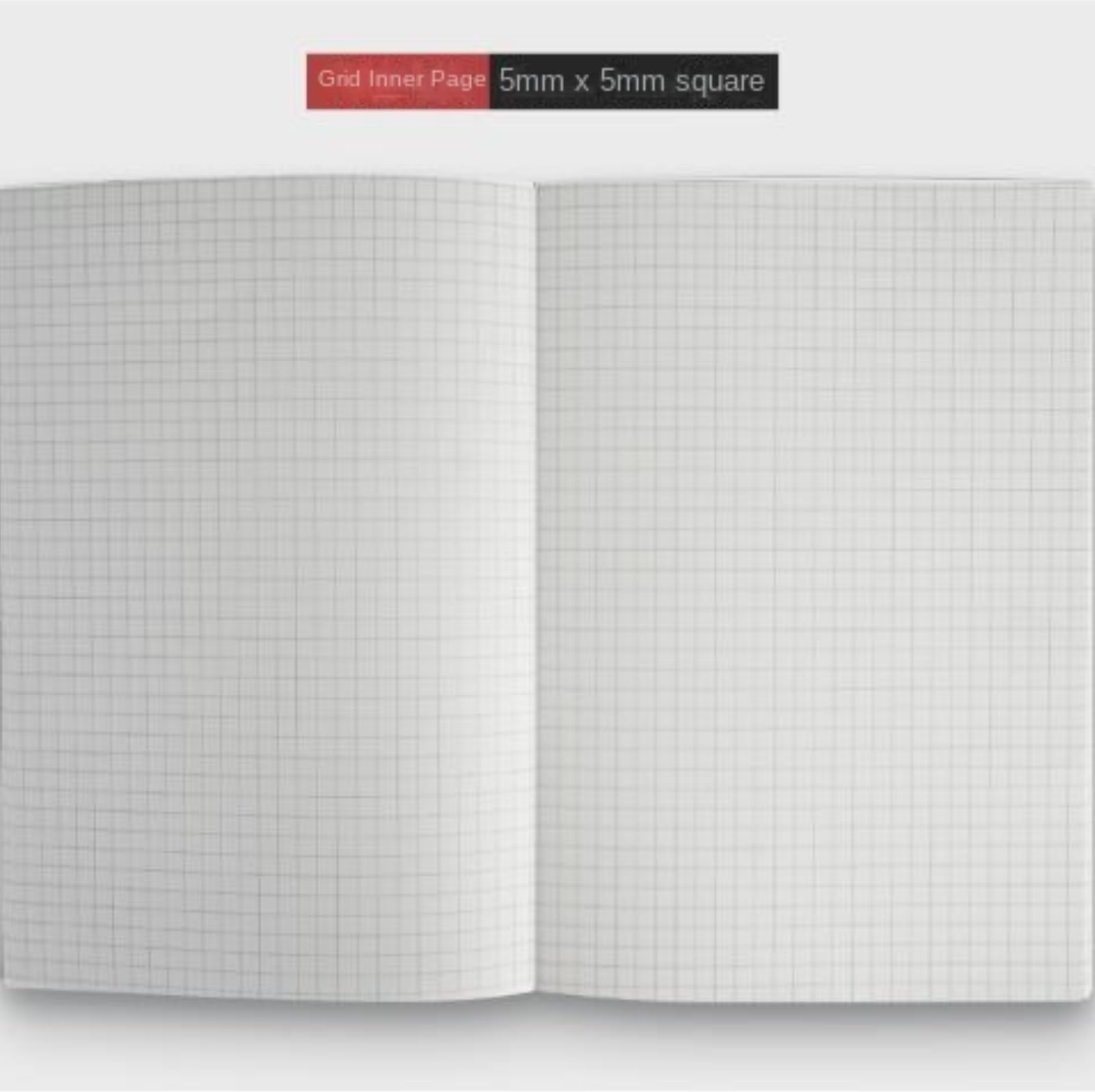 Cahier Bloc-Notes Carnet De Notes A5 Épais Style Rétro, Pages Lignées Vierges for Les Comptes Rendus Réunion Matériel de Dessin(Black)