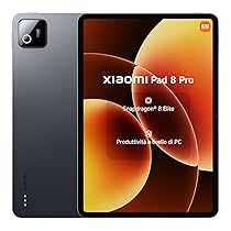 XIAOMI Pad 8 Pro, Tablet 11,2”, 12+512 GB, Snapdragon® 8 Elite, Batteria 9200 mAh, Display cristallino 144 Hz, HyperAI, Grigio, Garanzia 2 anni del produttore+1 anno extra, Caricatore non incluso