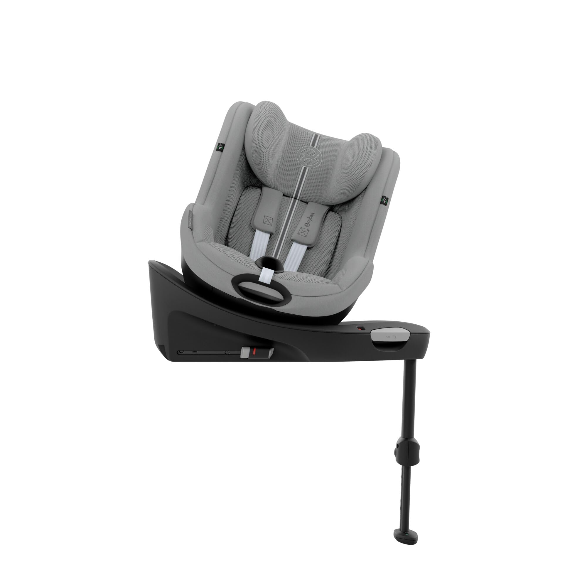 CYBEX Gold Fotelik samochodowy Sirona G3 Plus bez podstawy, Od ok. 3 miesięcy do 4 lat (Od urodzenia z wkładką dla noworodka), Maks. 19 kg, 61–105 cm (Od 40 cm z wkładką dla noworodka), Stone Grey