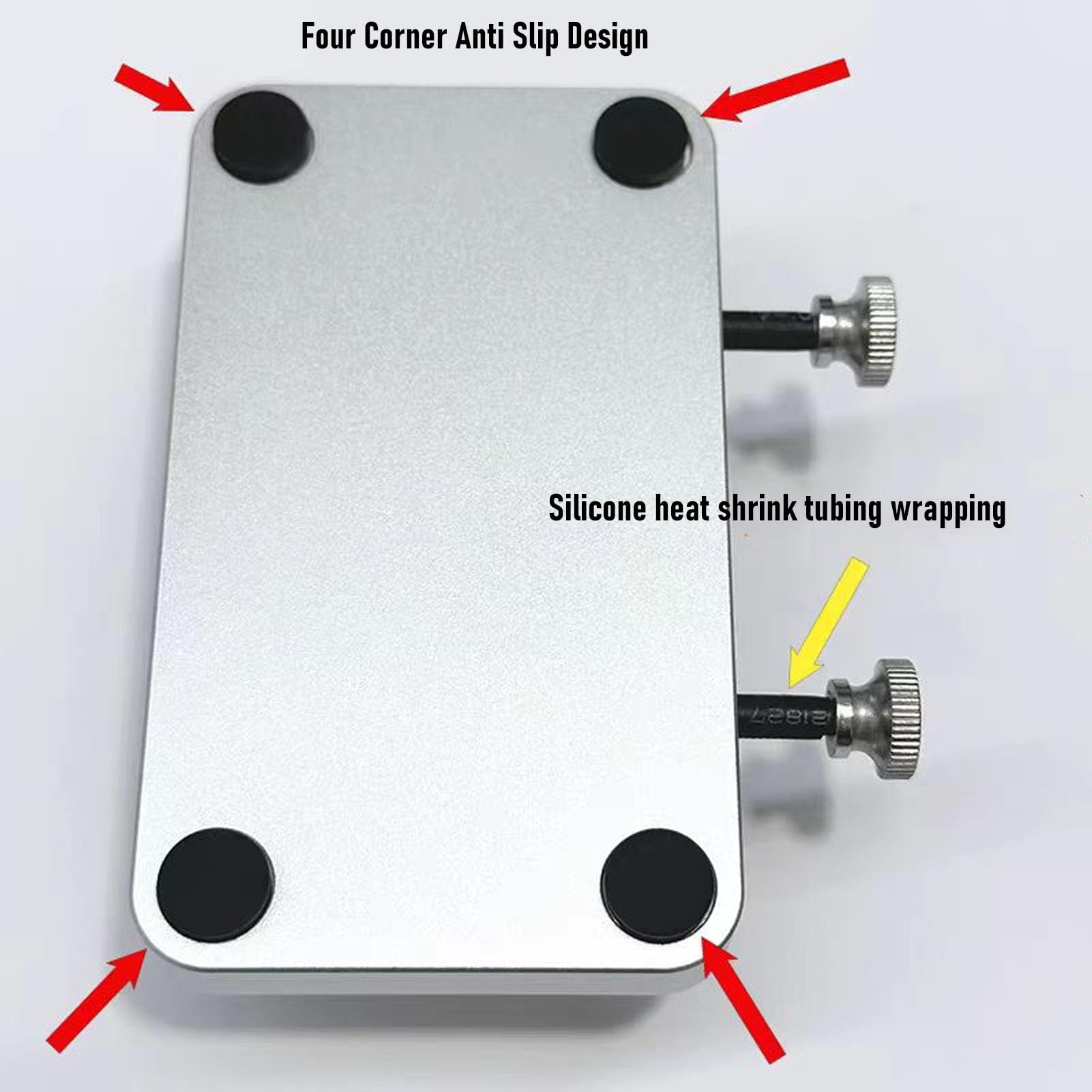 Abrazadera de alambre para estación de soldadura, accesorio de soldadura de alambre eléctrico de apertura máxima de 12 mm con 4 clips magnéticos para reparación de joyas