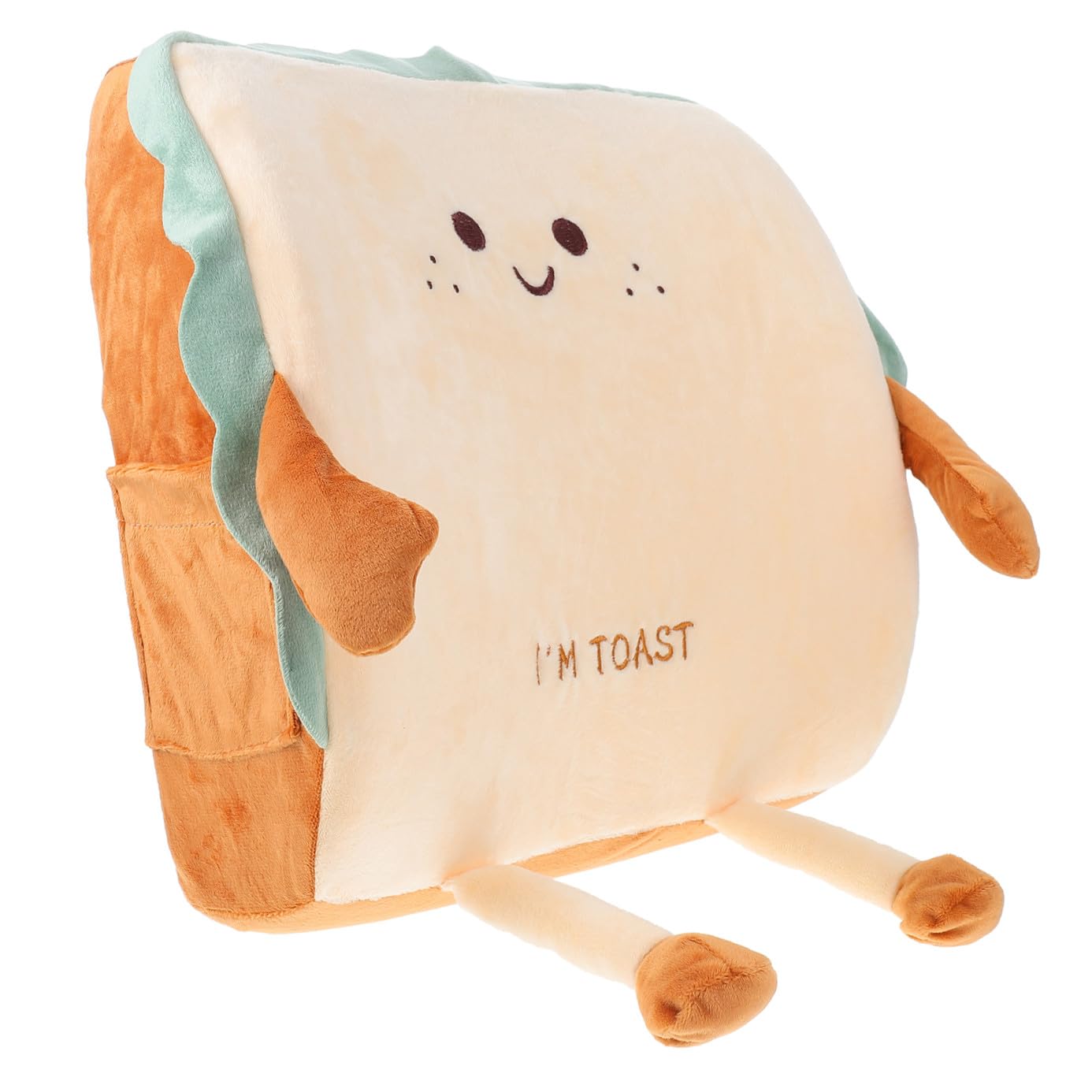 Cuscino Supporto Lombare in Peluche per Divano e Ufficio Design Creativo e Benessere Ergonomico