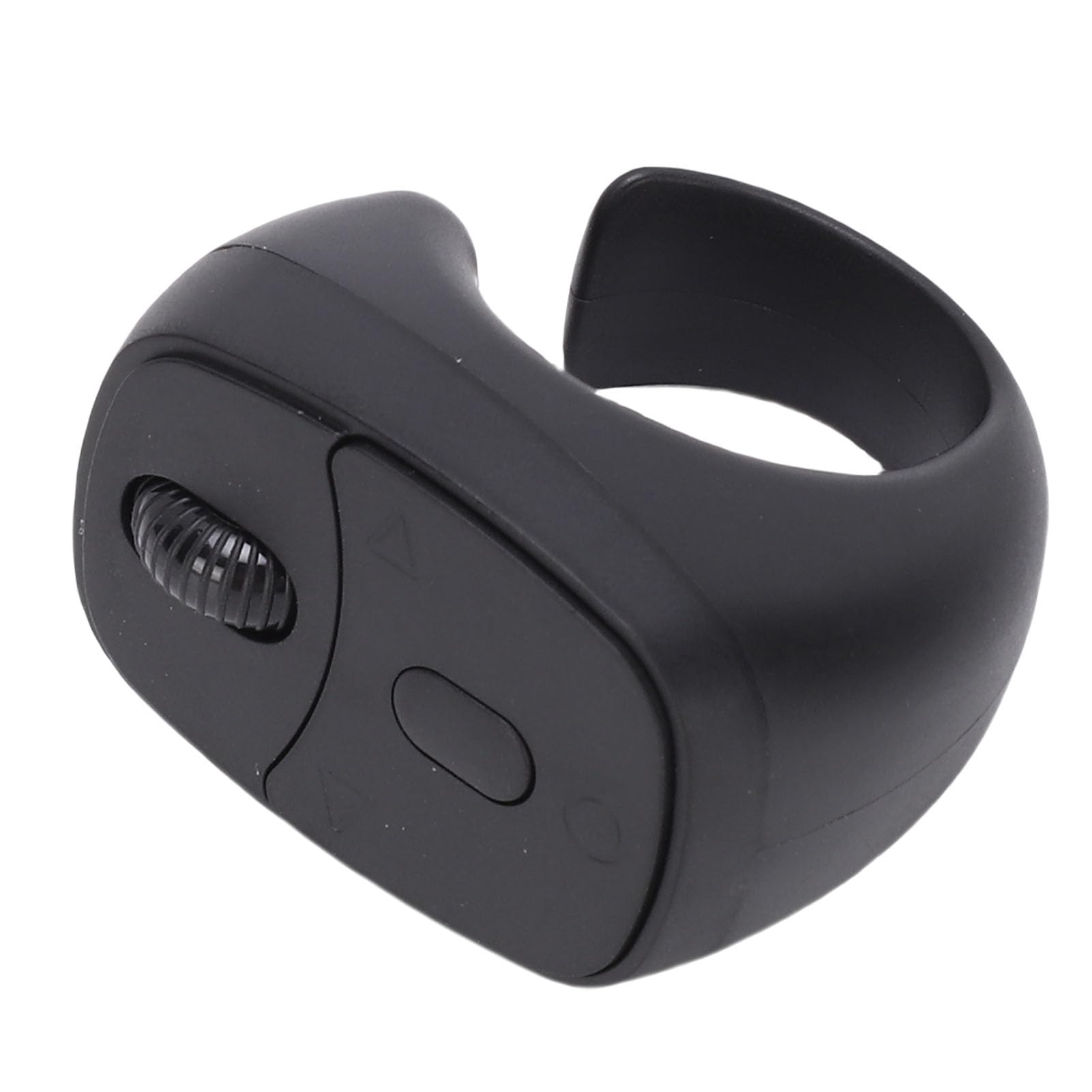 Tangxi Bluetooth Remote Scrolling Ring for Phone, Wireless Page Turner, Bluetooth Camera Video Recording Remote, Compatible with iOS & Android Phone, Tablet (Black)