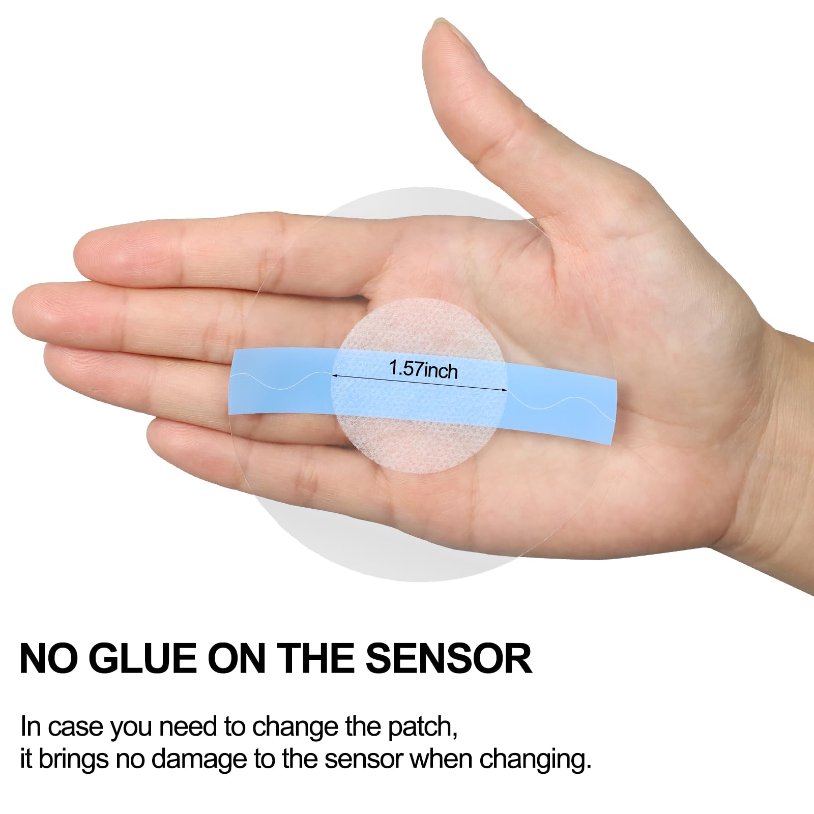100Pack Libre Sensor Covers Waterproof Lingo Biosensor CGM Patches — Amazon image 6