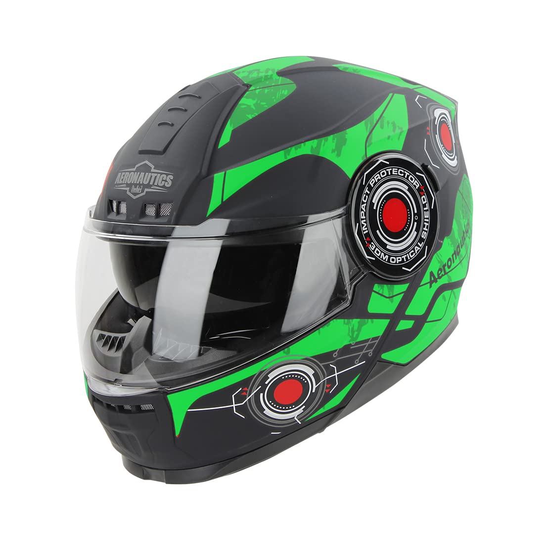 Mamba Steelbird Green Helmet Steelbird Helmet For Bullet Riders
