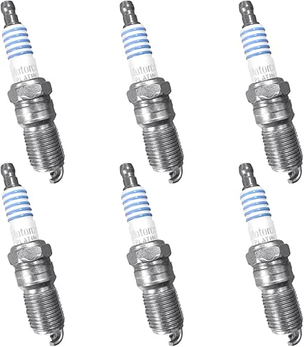 Miniatura 8 de Motorcraft Juego de 6 Bujías SP493 AGSF32PM Platinum & MAS Paquete de Bobinas de Encendido Compatible con Ford Escape Taurus Mazda Tribute Mercury