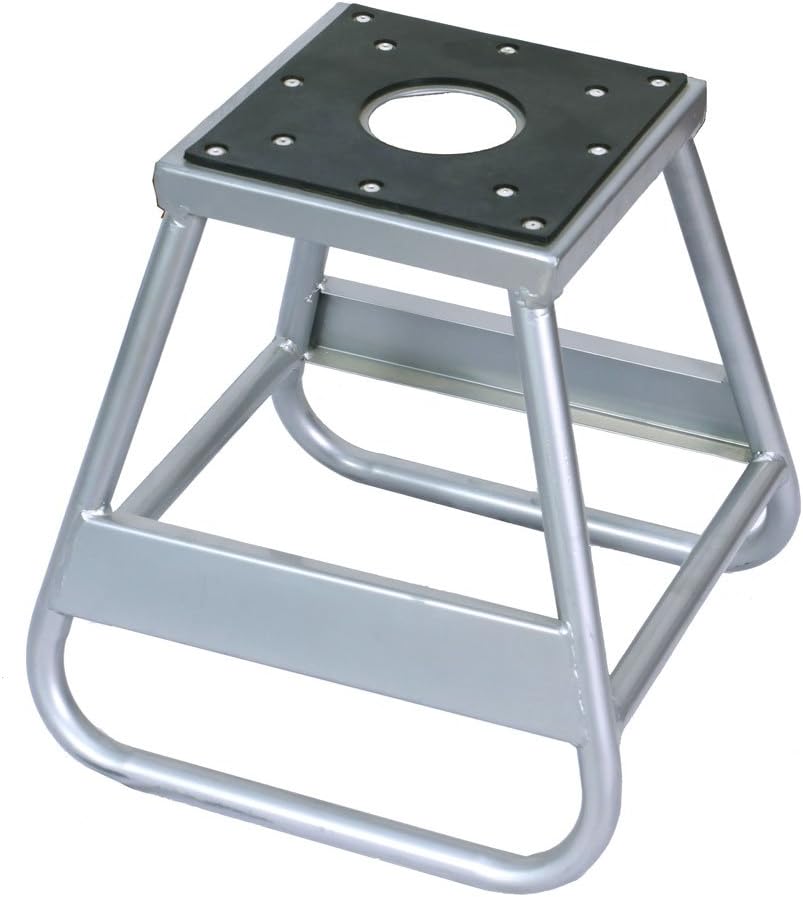 KABOCHO Motorcycle Motocross Dirt Bike Panel Stand Hoist Maintenance Lift Jack 1000LB Capacity (10"× 10" Without Removable Oil Pan)