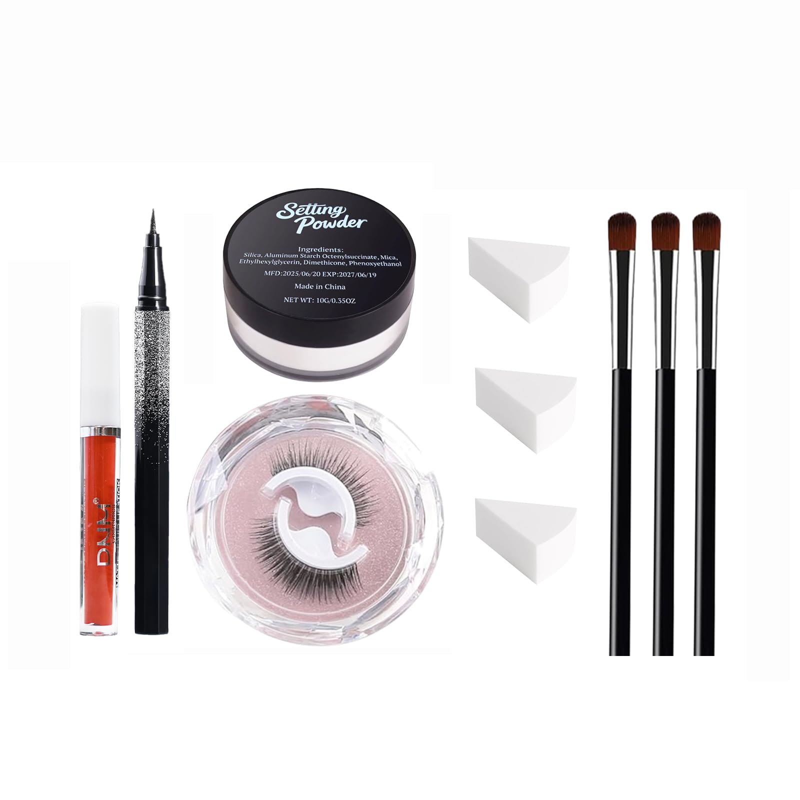Halloween Sally Makeup Kit, Corpse Bride Corpse Bride Face Painting Kit, Sally Face Costume Women Cosplay, for Halloween Dress Up, Party