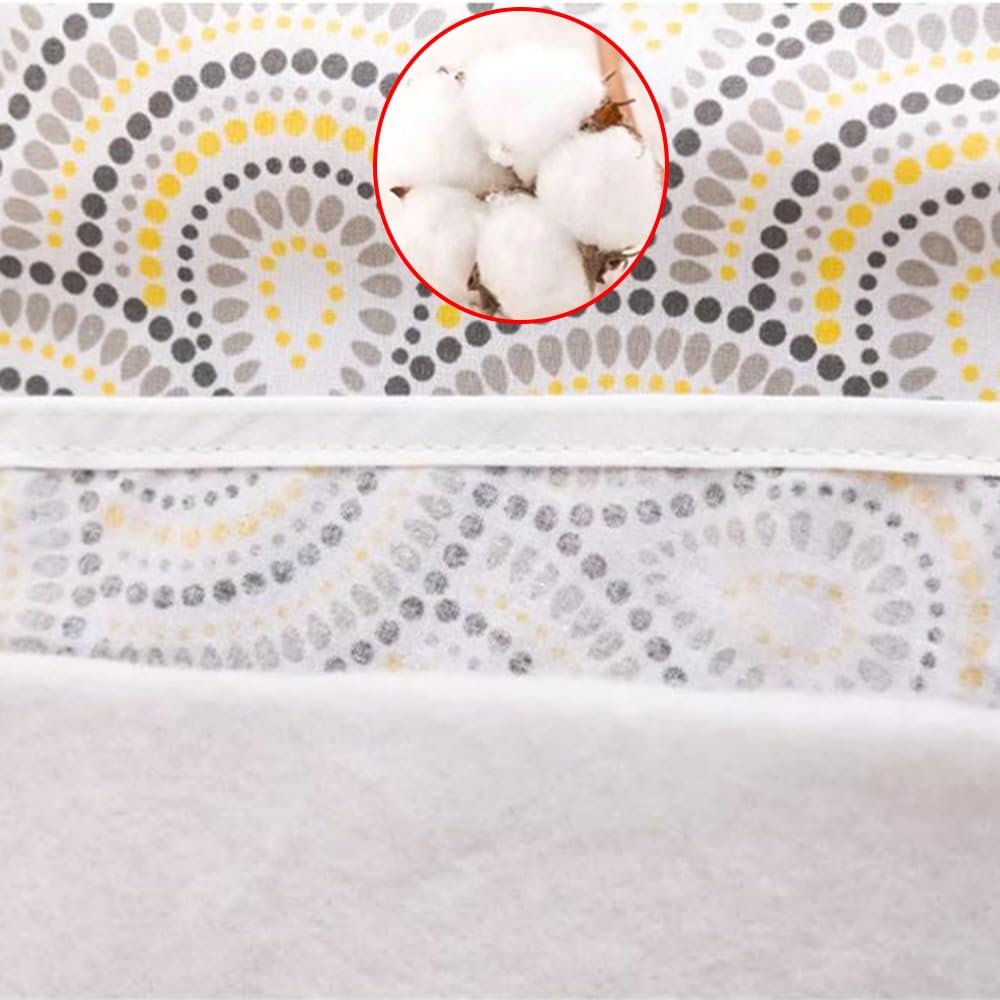 Funda de algodón Acolchada de 33 x 96 cm y 35 x 109 cm. Se Adapta a tamaños estándar y es Resistente al Calor. ,Fundas para Tablas de Planchar(Grass,92x33 cm(13x36 Inch))