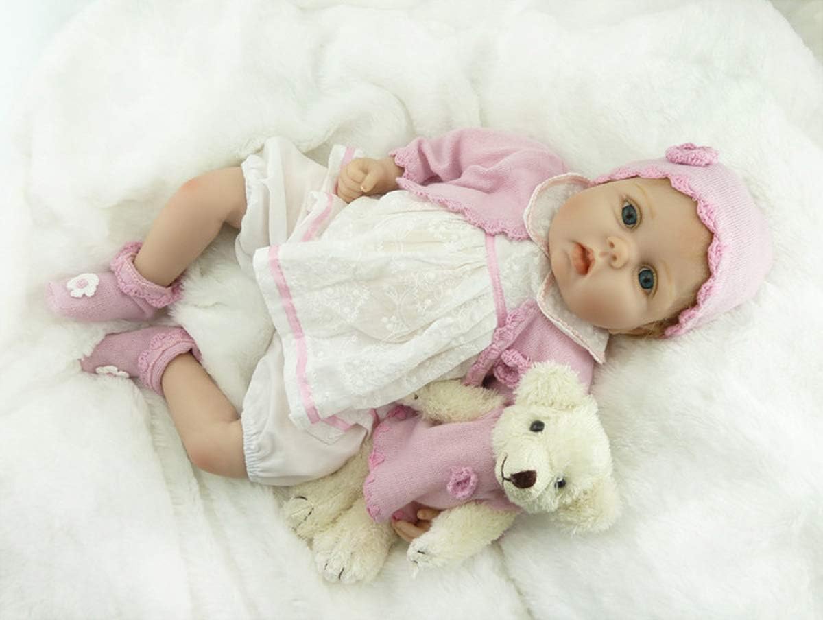 70% оƒƒ Evеrуthіng TERABITHIA 22inch 55cm So Truly Silicone Vinyl Reborn Baby Girl Doll Real Blond Mohair Soft Stuffed Cloth Body Newborn Dolls Toys Kids Bedtime Playmate