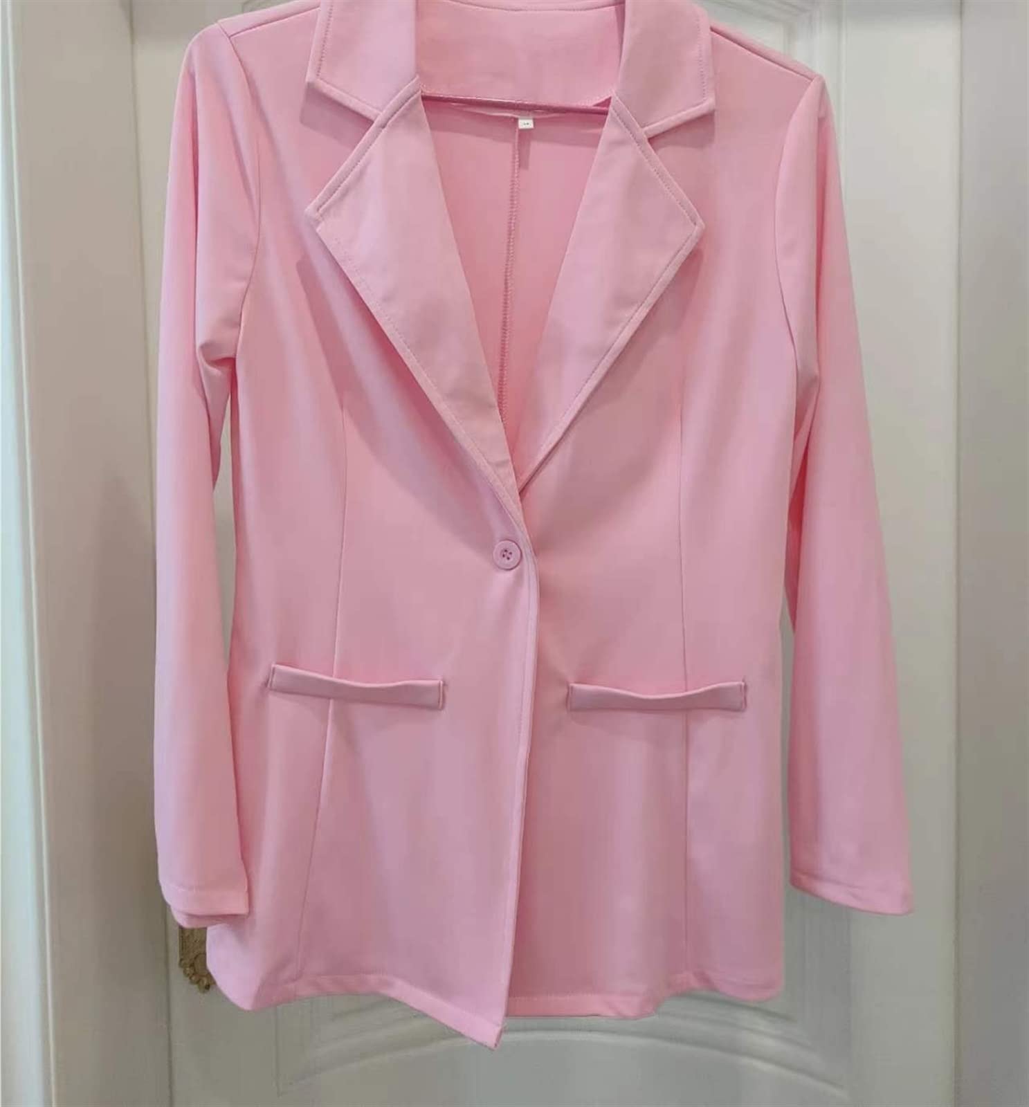 Broekpak voor dames, elegant, 2-delig pak, feestelijk, casual, broekpak voor dames, blazer broek, tweedelig, zakelijke outfit, vrouwen, bruiloft, mode, tweedelig set, grote maten, #0M-donkergrijs, S