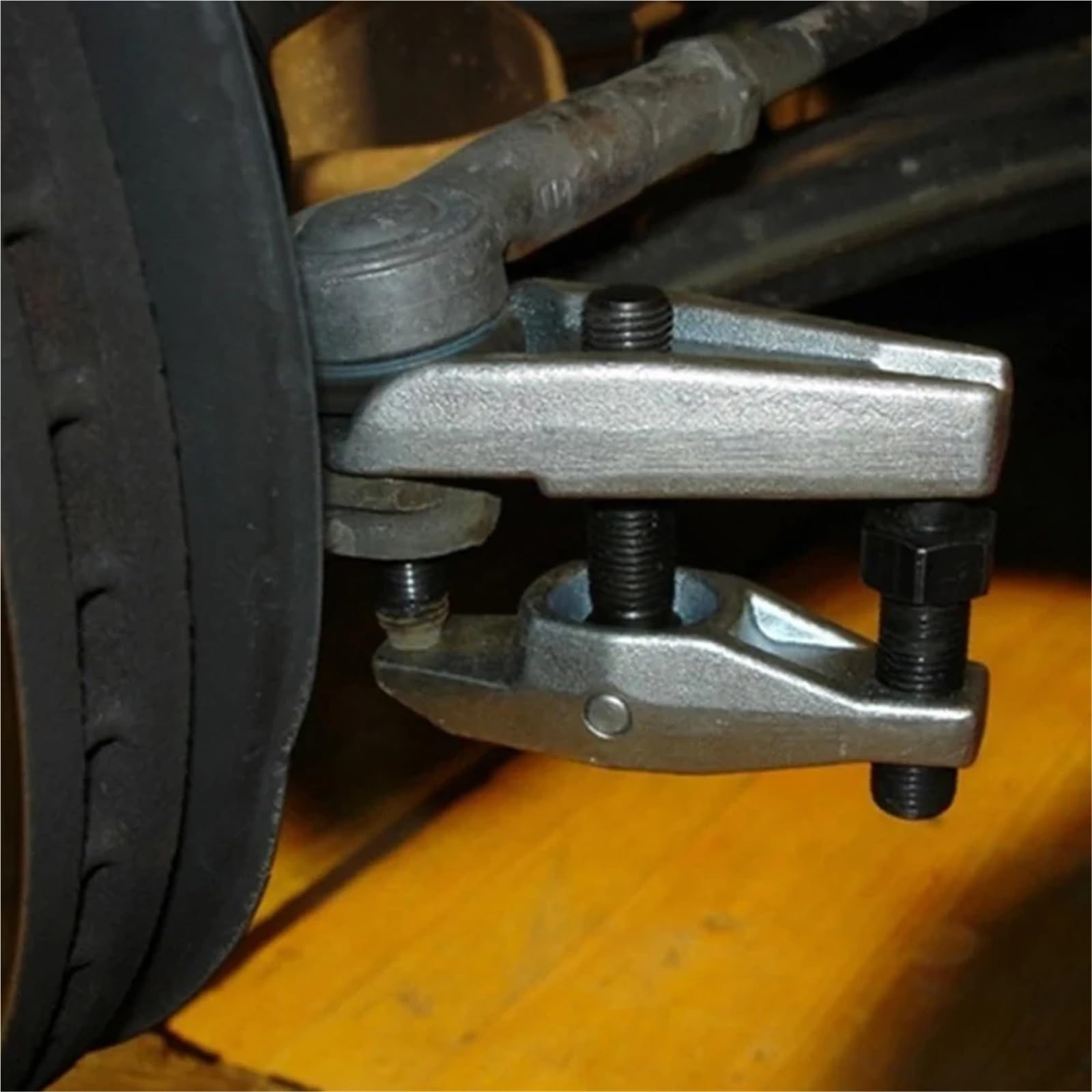 Prasa do sworzni kulowych, separator sworzni kulowych, regulowany ściągacz sworzni kulowych, 22 mm, dolny wahacz samochodowy, narzędzia do układów kierowniczych