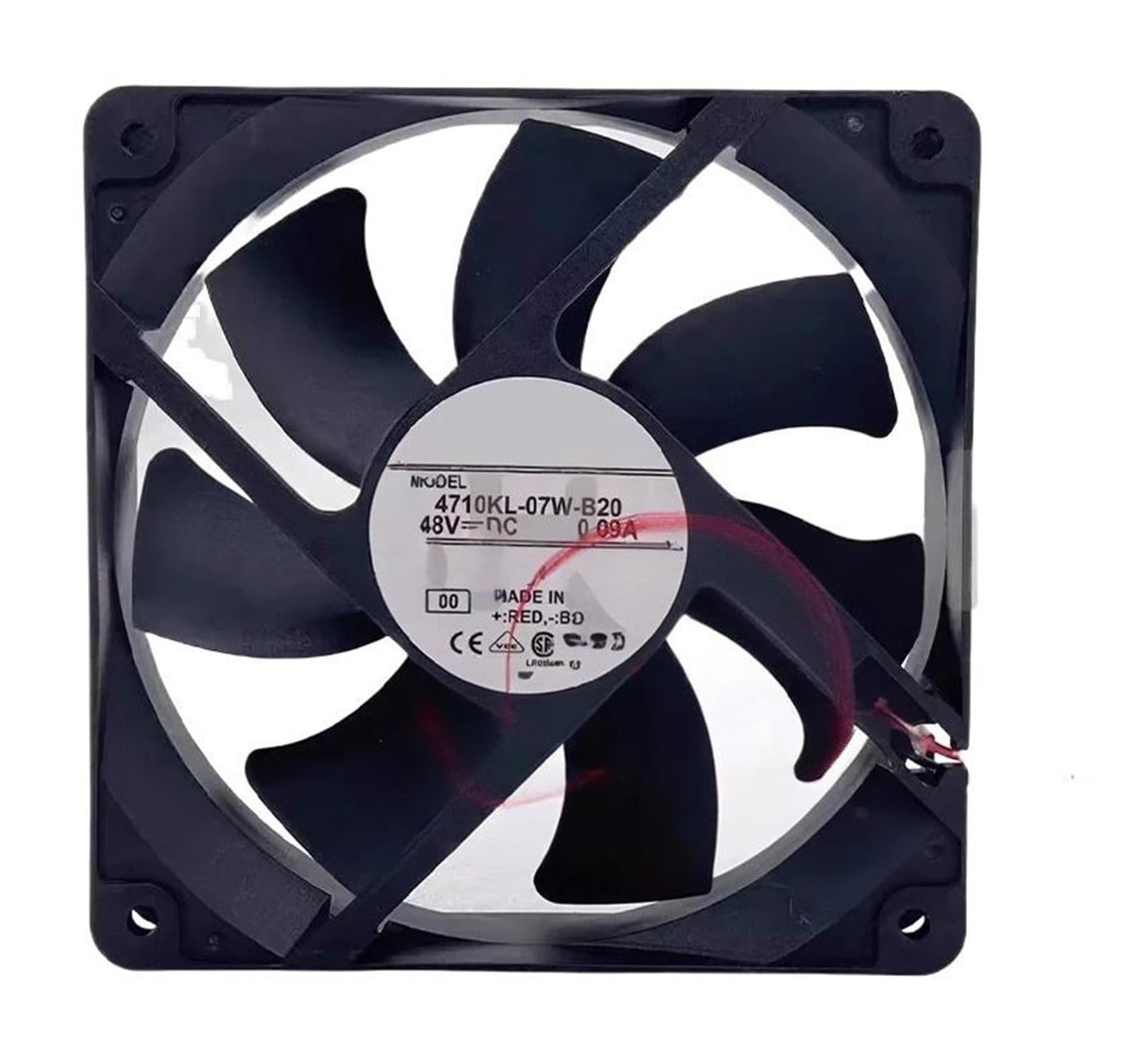 YMUGUEGH 4710KL-07W-B20 48V 0.09A 12025 Cooling Fan