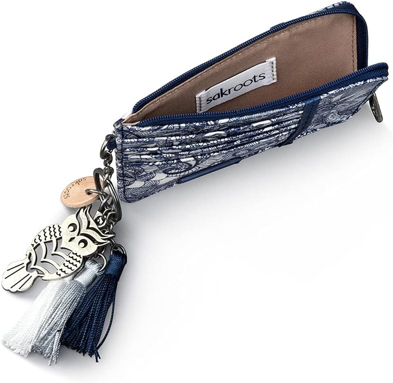 Sakroots Women's Laguna Card Wallet