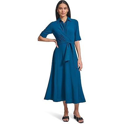 Платье Calvin Klein Aerowash Twist Front Maxi