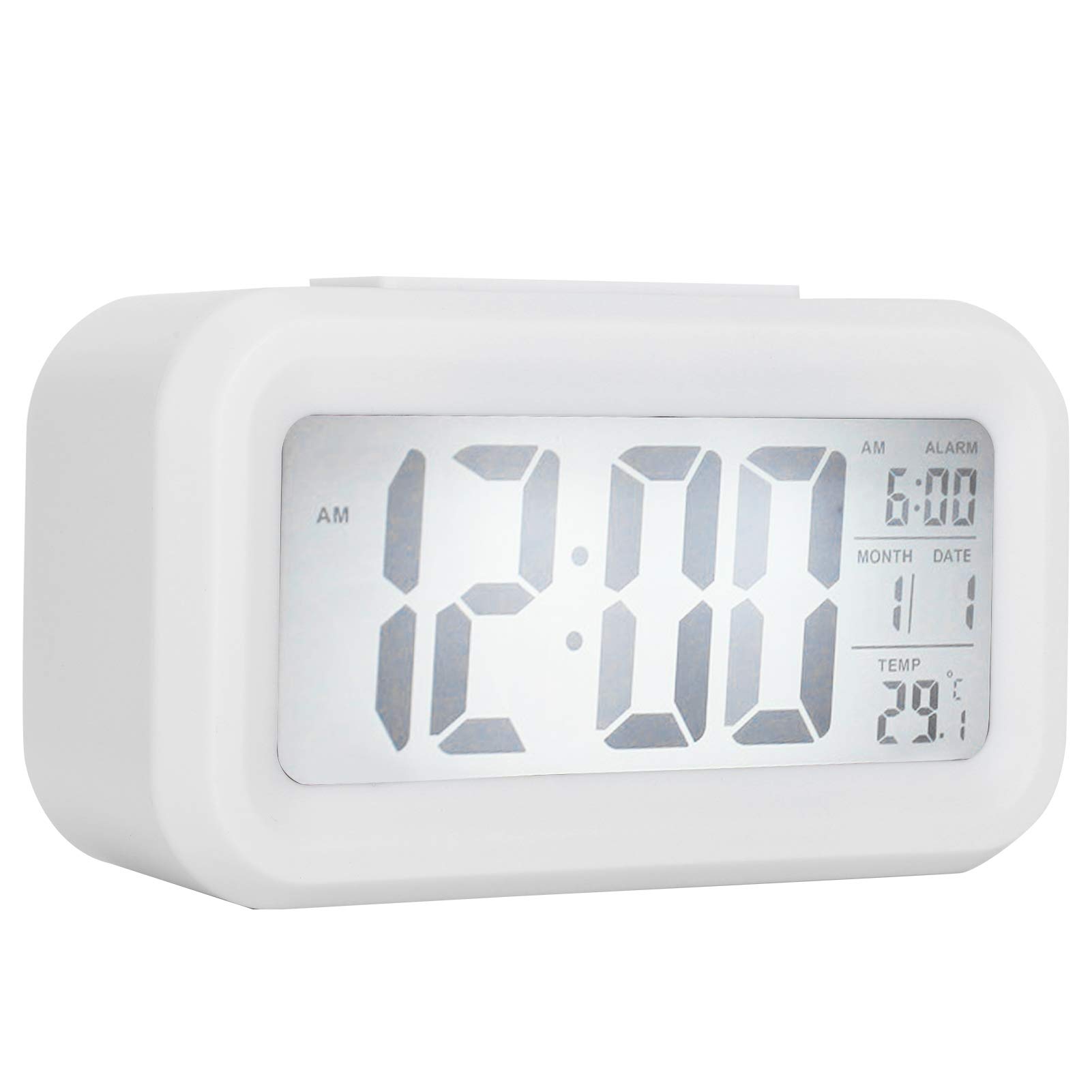 Amazon.co.jp: Zerodis スマートクロック 電子時計 LCD アラーム