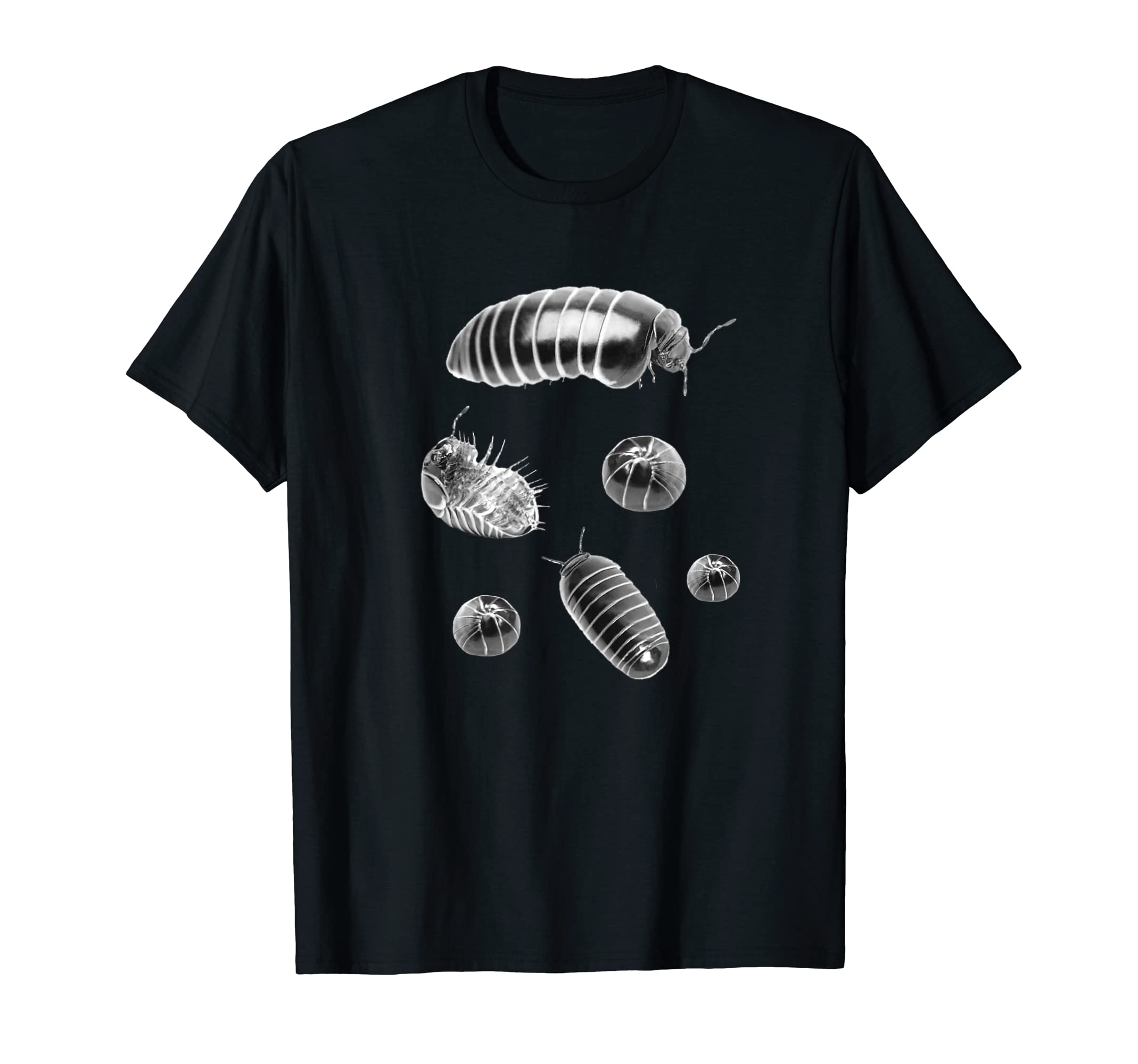 Isopods Roly Poly Bug Lovers Insect Collectors Design T-Shirt