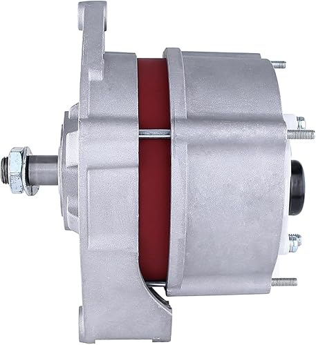 Miniatura 6 de RAREELECTRICAL Nuevo alternador compatible con retroexcavadora John Deere 610C 710B 710C 710D 0-120-484-011