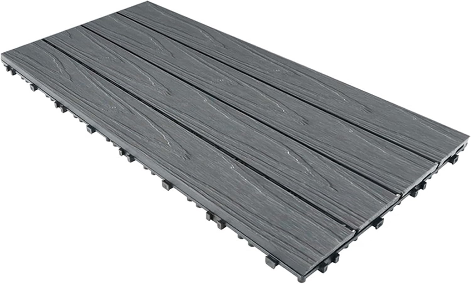 Baldosas de cubierta entrelazadas madera maciza acacia