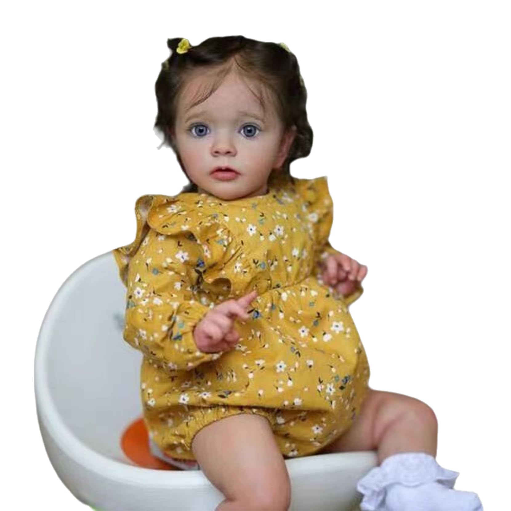 22Inch/55cm Reborn Baby Toddler Girl Dolls Realistic Soft Silicone Newborn Reborn Babies Doll Handmade Girl Gifts