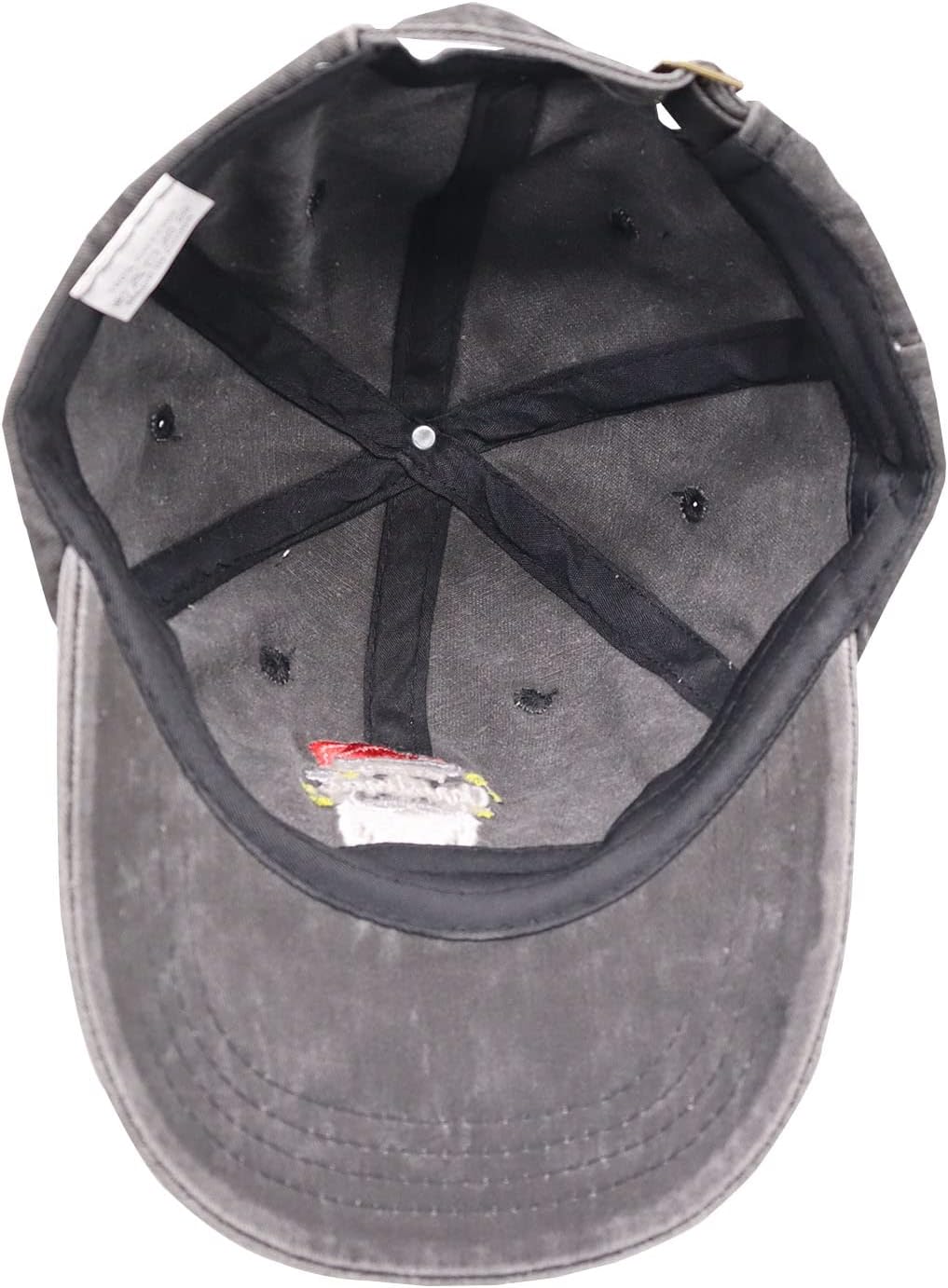 KKMKSHHG Funny Christmas Hat for Women Men, Merry Christmas Baseball Cap, Embroidered Adjustable Washed Party Dad Hat - Image 5