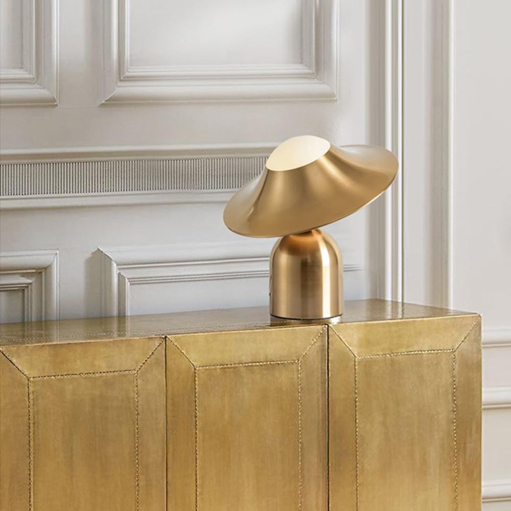 Nowoczesna lampa biurkowa z metalową podstawą i kloszem z opalowego szkła, przewód 1,5 m (59 cali) z przełącznikiem do sypialni, salonu, gabinetu