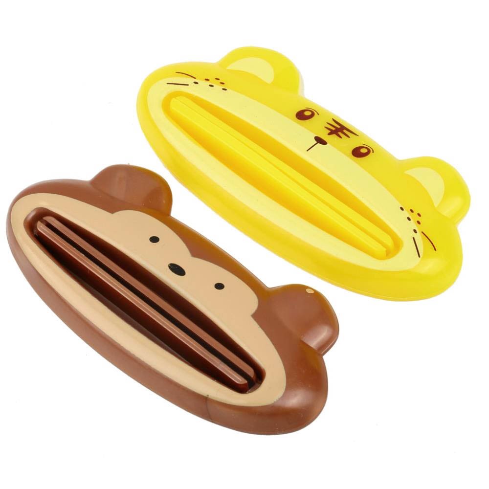 Garden at Home Cartoon Frog/Animal Toothpaste Tube Squeezer Easy Squeeze Paste Dispenser Roll Holder