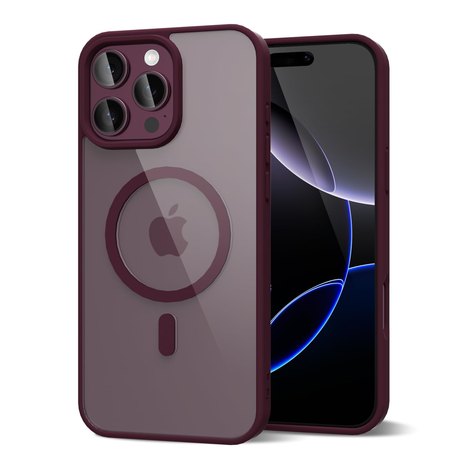 Amazon.com: oakxco for iPhone 16 Pro Max Case Clear Magnetic