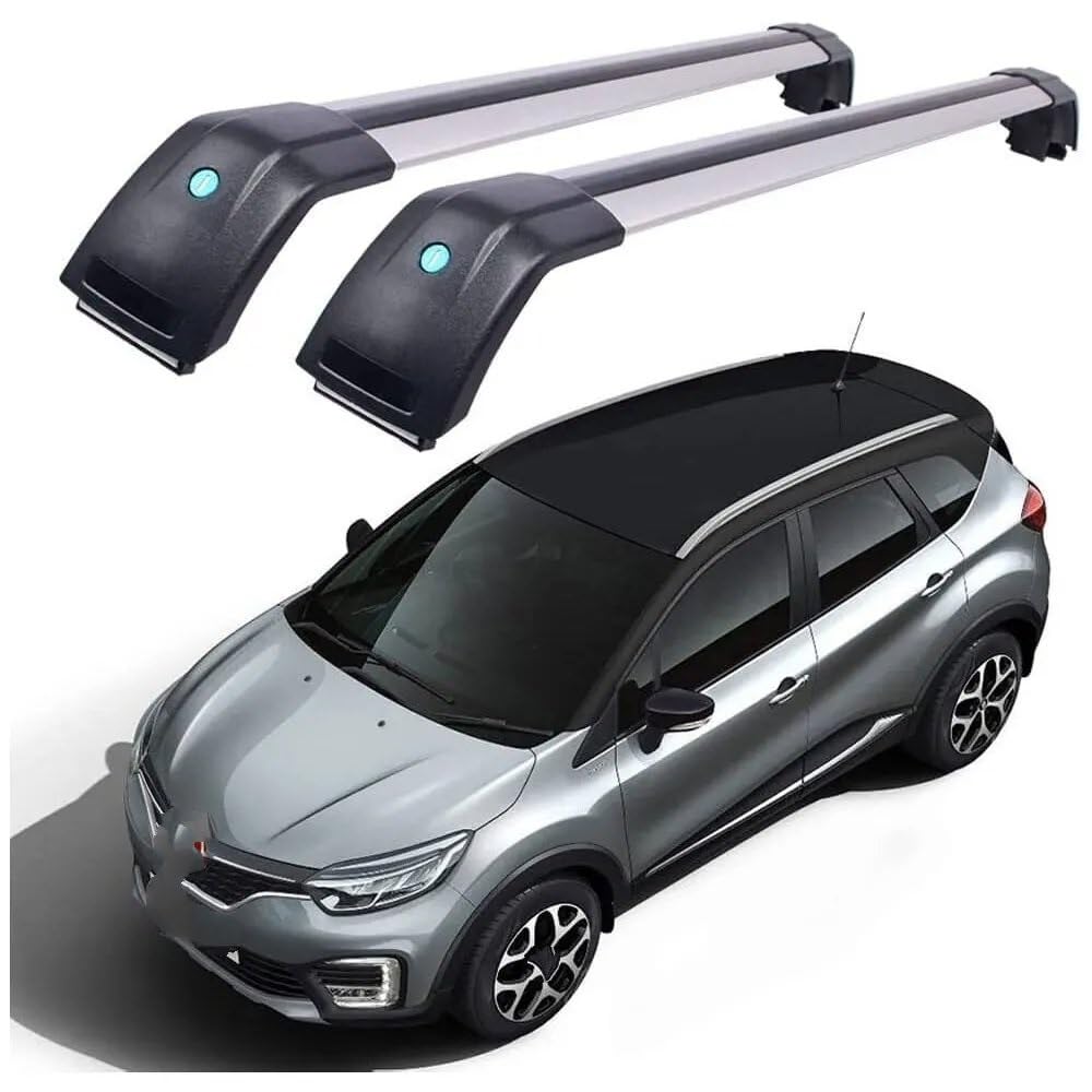 Bagażnik samochodowy do CAPTUR 5-drzwiowy SUV 2019 2020 2021 2022 Bagażnik na relingi poprzeczne relingi poprzeczne relingi