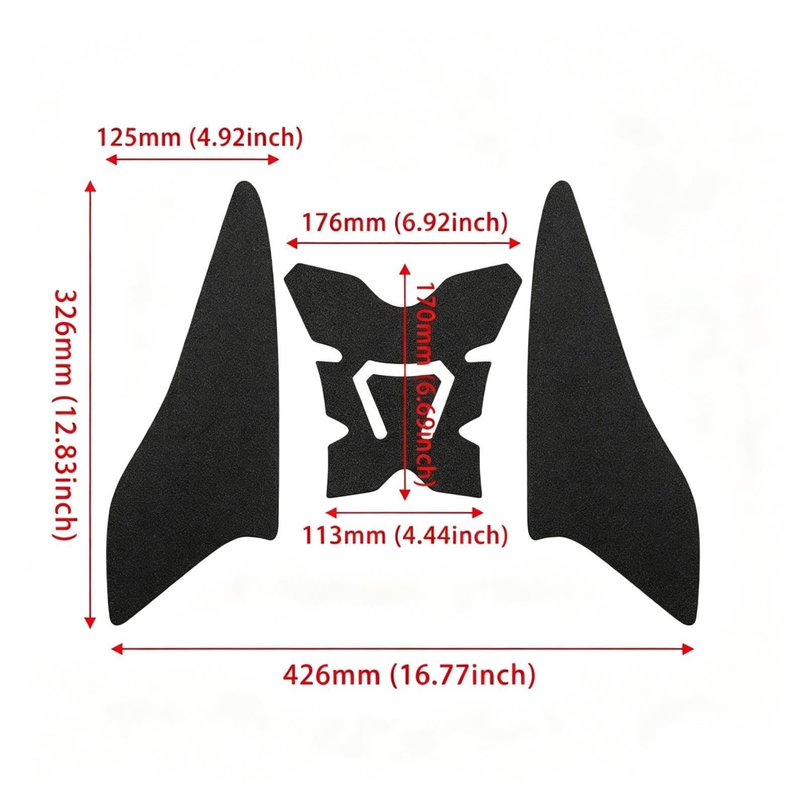 Motorrad-Kraftstofftank-Pad-Aufkleber Für Benelli Für 752S 2018–2024