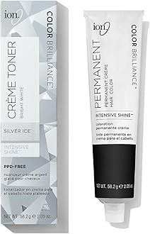 Bright White Creme Toner Silver Ice Silver Ice