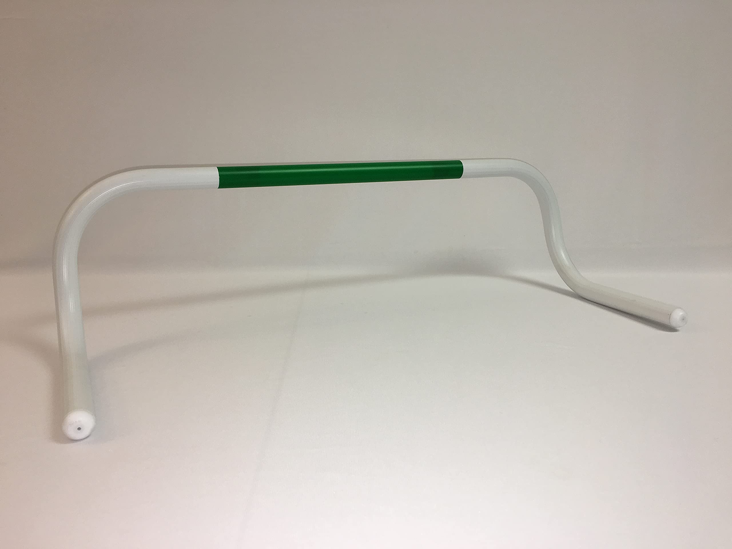 212 Main Return-to-Right Hurdles - 8 in. H, Green-White