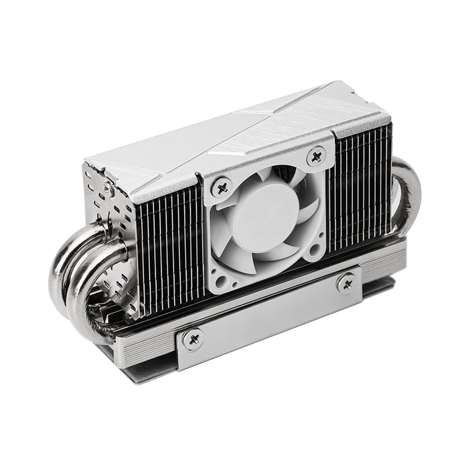 Performance HR-10 2280 - Ventilador disipador de calor para disco duro M2 SSD, disipador de calor, acabado fino, ventilador frío de 30 mm, radiadores SSD M2