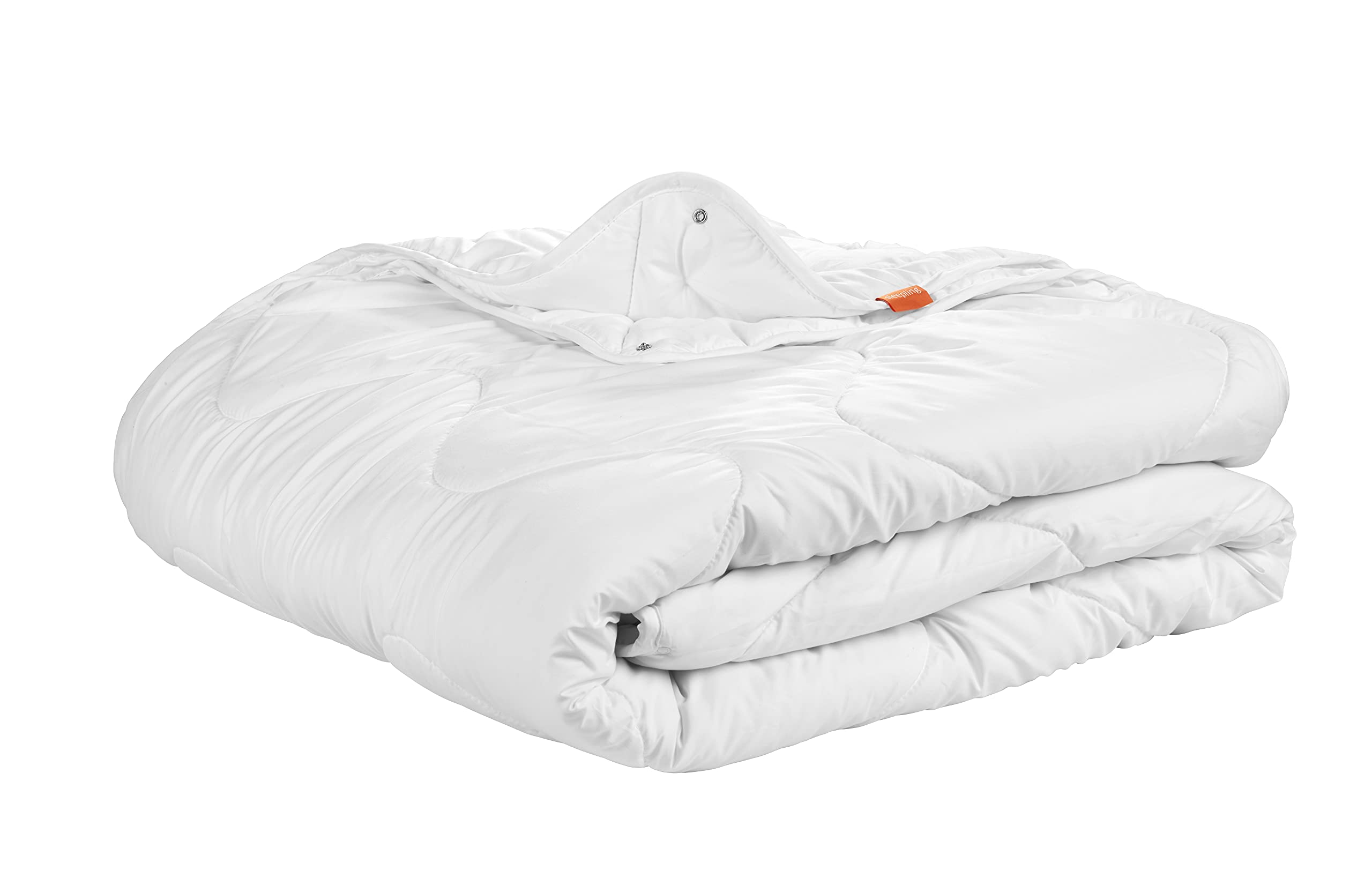 sleepling 196276 Couette 4 Saisons pour Toute l'année (Remplissage 1.095 + 1.800 GR.), 100% Microfibre, 240 x 260 cm, Blanc