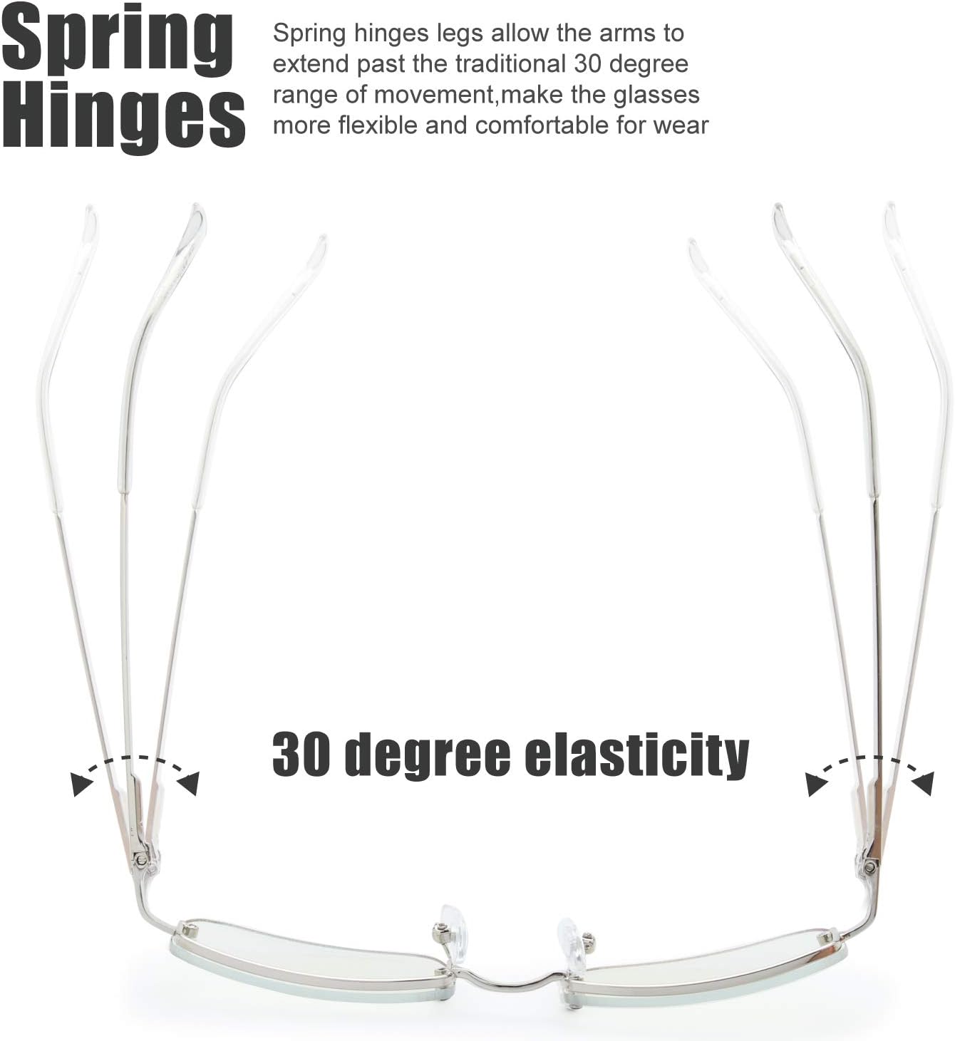 The Fresh Minimalist Small Rectangular Sunglasses Clear Eyewear - Exquisite Packaging - Image 3