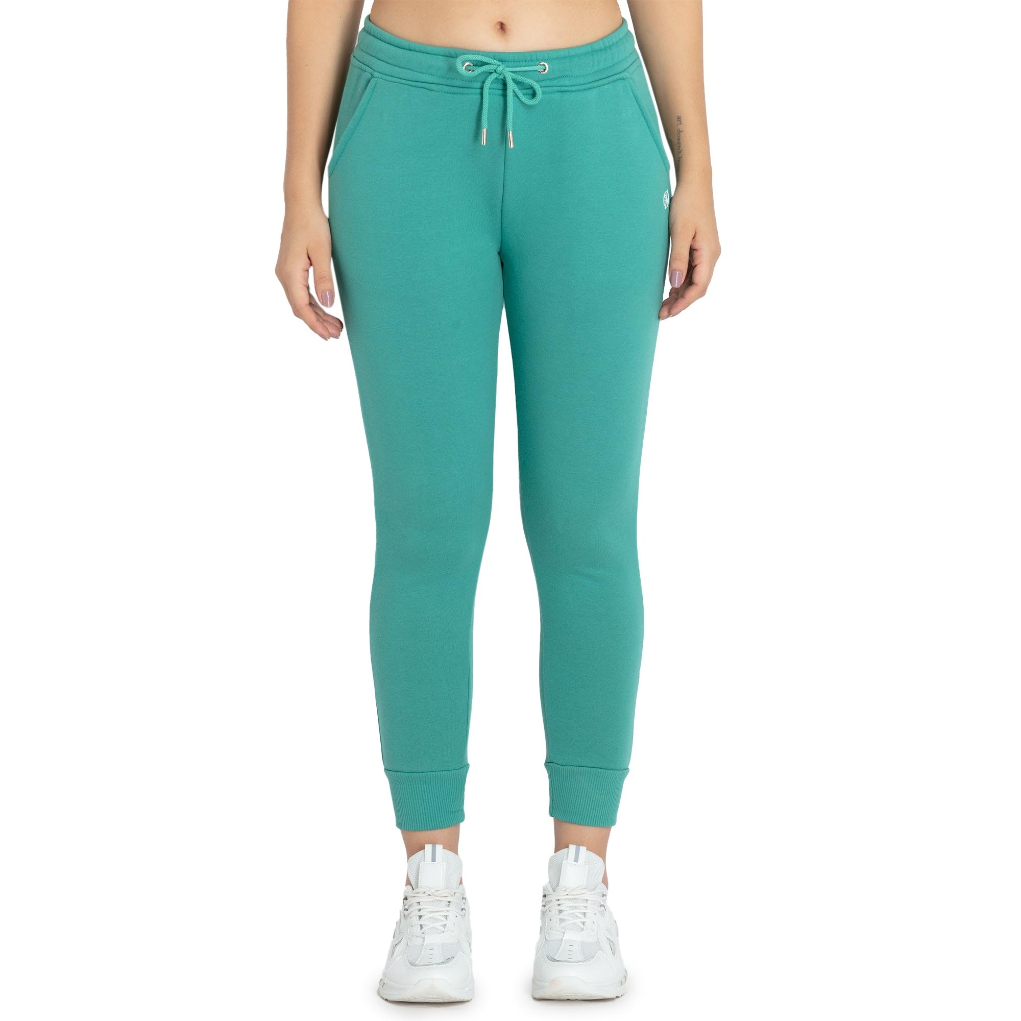 Womens Solid Regular Fit Joggers-image-46