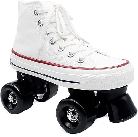 white converse roller skates