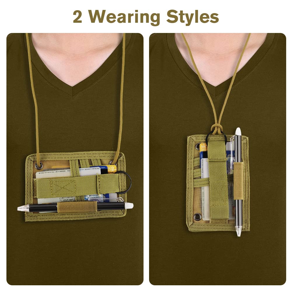 Vert Cordons Tour De Cou Lanière Rétractable Anti-Étouffement Carte D