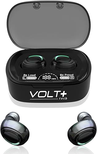 Wireless V5.1 PRO Auriculares funciona para Xiaomi Poco X2 IPX3 Bluetooth Touch Impermeable/a prueba de sudor/Reducción de ruido con micrófono