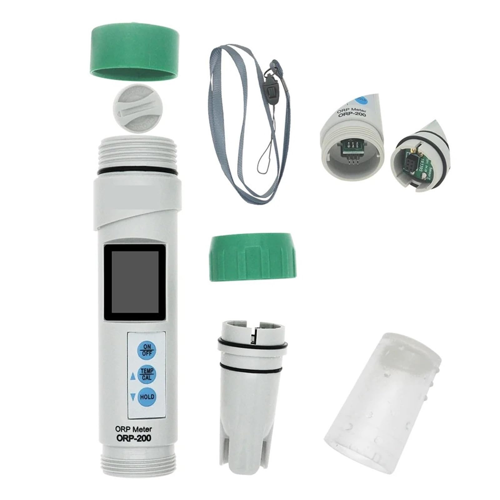 Medidor digital de ORP, pH y TDS, medidor temperatura, resistente al agua con calibración automática, portátil, COM-80/100/200/300/360, Monitor técnico