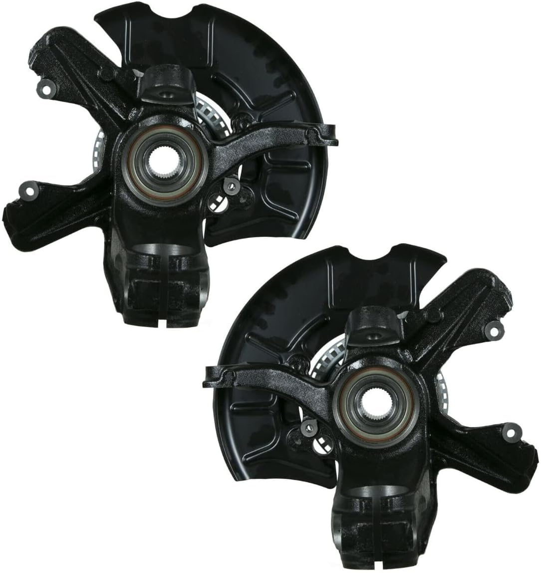 MAXFAVOR Pair Front Wheel Bearing Hub Assembly Fit for VW Beetle 1998-2010,VW Golf 1999-2006,Volkswage Golf City 2007-2010,Volkswage Jetta 1999-2006, Replace for LK007, 698375, LK008, 698374