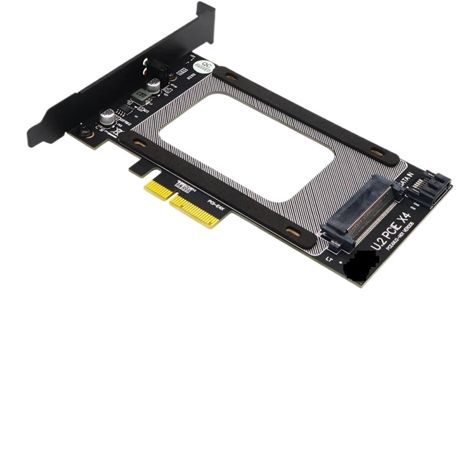 Adapter U2 na PCI E Riser z karty PCI Express 3.0 4X U.2 SFF-8639 PCIe U.2 SSD na kartę PCI-E Adapter SSD 2.5" NVME U2 Obsługa SSD