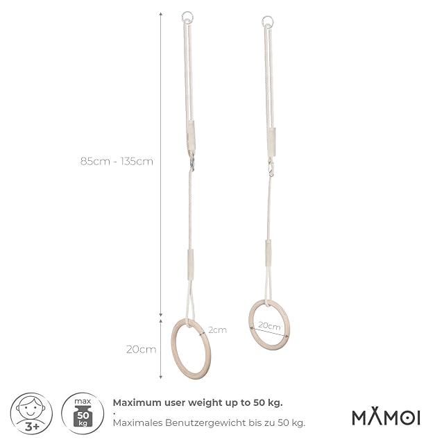 Foto 2 de 6 de MAMOI® Trapecio de Madera para Circo
