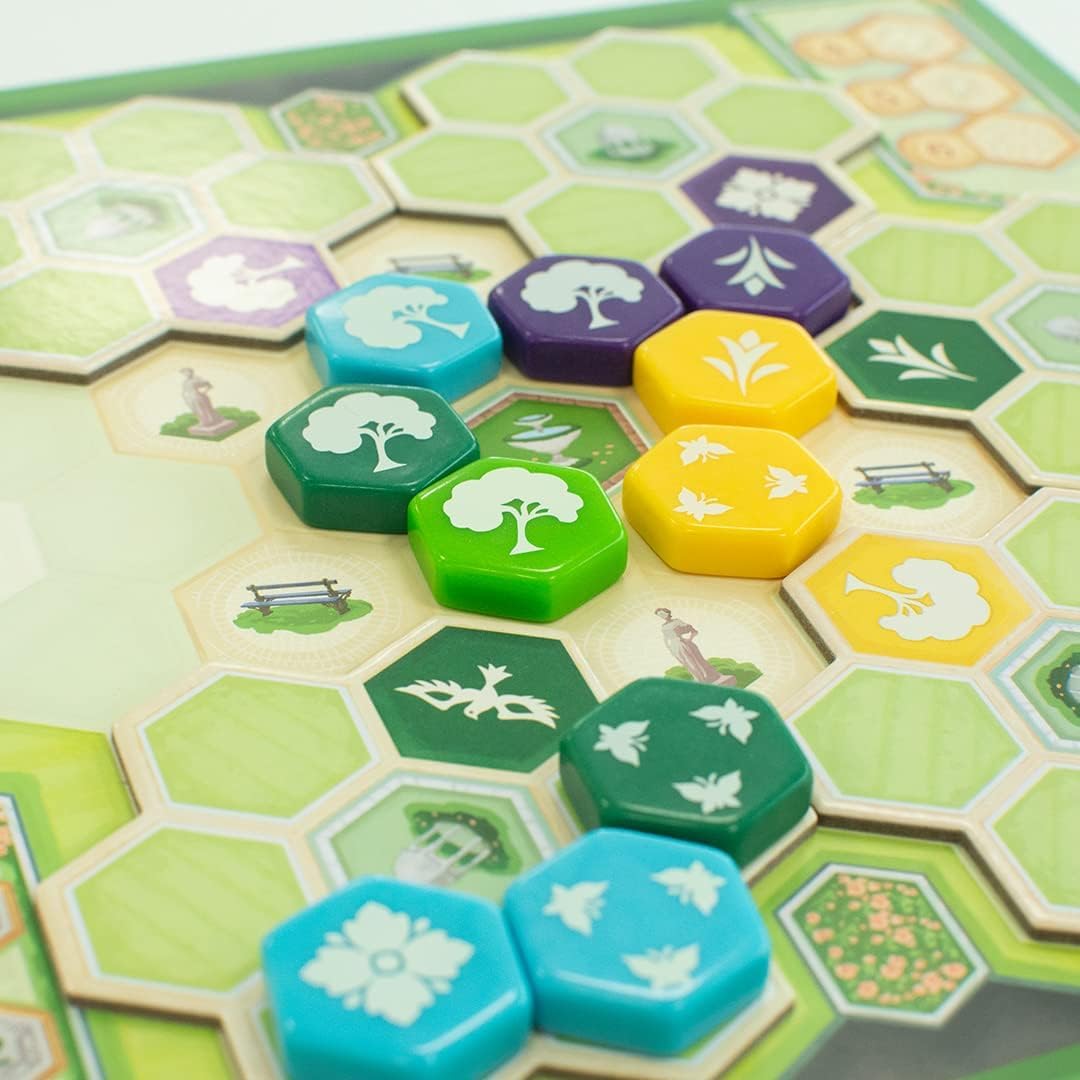 Asmodee, Azul - I Giardini della Regina, Gioco di Strategia, 2-4 Giocatori, 10+ Anni, 45-60 Minuti - versione tedesca